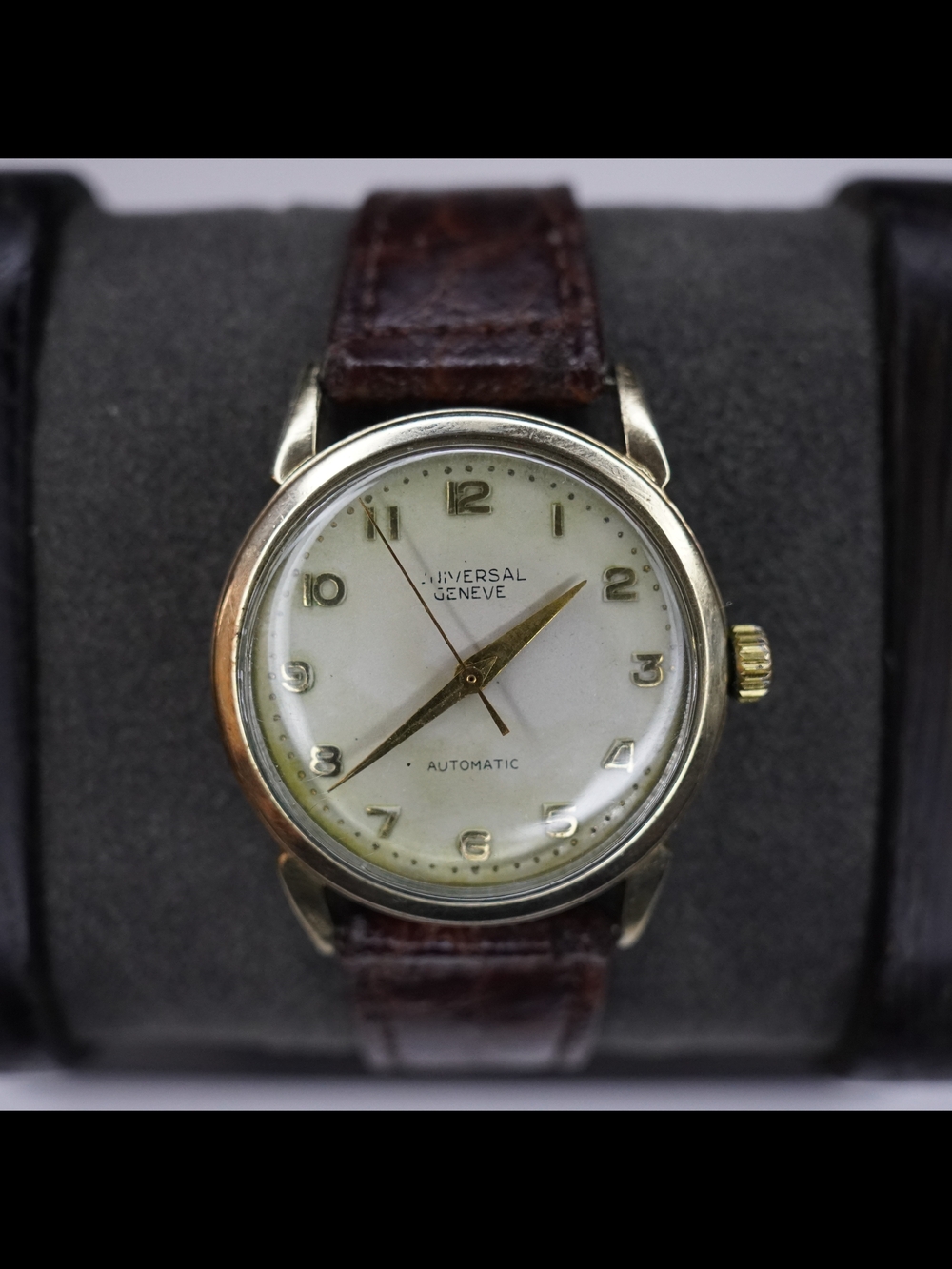 Vintage Universal Geneve Automatic 10K Gold Filled Watch 1950s